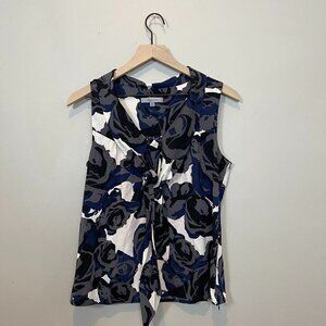Classiques Entier Women's Sleeveless Bow-core Top Size Medium